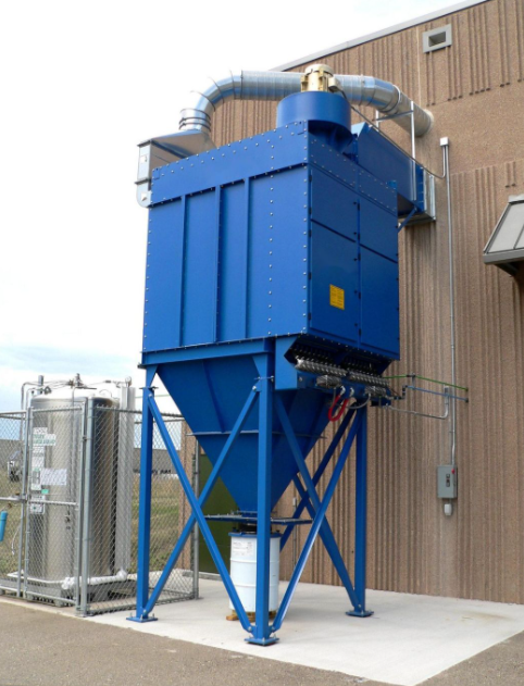 China baghouse dust collector manufacturing facility
