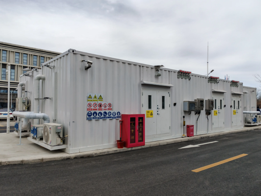 Schematic diagram of the internal structure of the hazardous waste temporary storage room that meets environmental standards