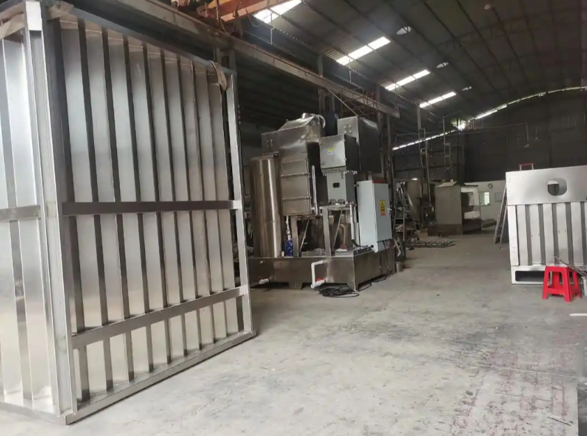 Actual photo of environmental protection equipment production workshop